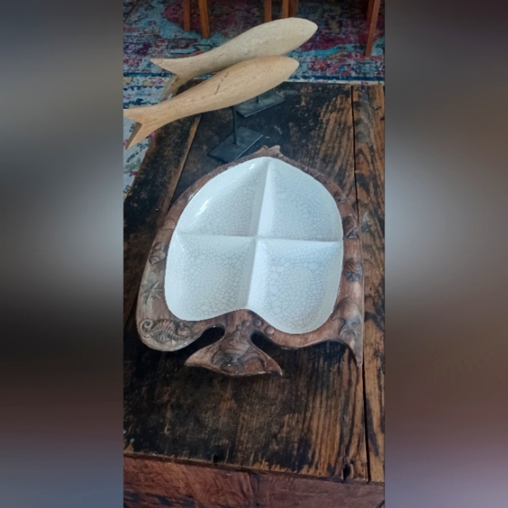 Wooden Fish Sculptures - Natural Brown - Picture 14 of 16